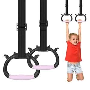2 Pcs Gymnastic Rings, Practical Gymnastics Equipment Calisthenics ...