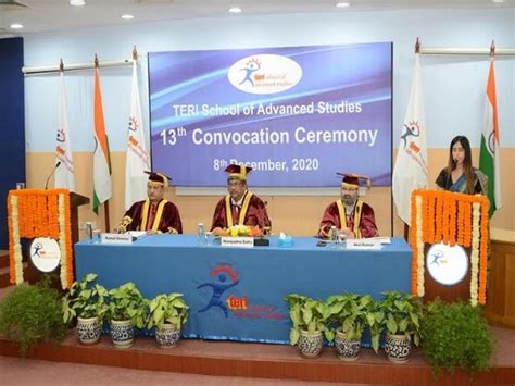 TERI SAS Held its 13th Convocation Ceremony on 8th December 2020