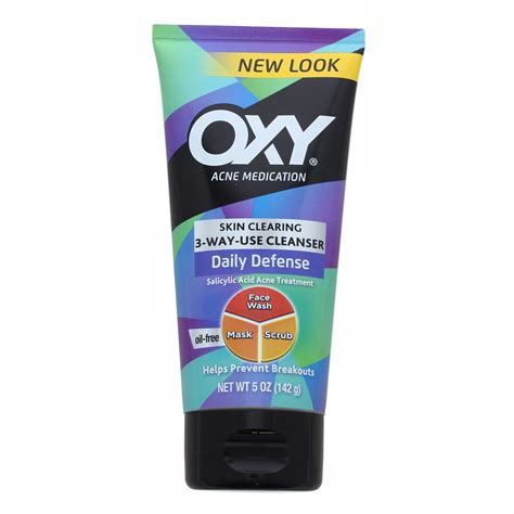OXY Daily Defense Skin Clearing 3-Way-Use Cleanser - Shop Facial ...