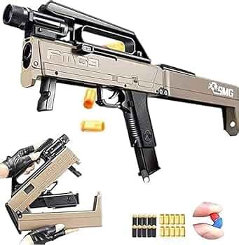 BABYLAMA FMG9 EVA Blaze Storm Soft Bullet Gun Toy with Safe Soft Foam ...
