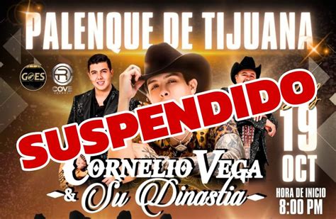Por falta de permisos, suspende Gobierno de Tijuana concierto de ...