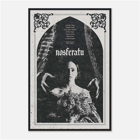Nosferatu Movie Poster, Nosferatu Film Poster, Horror Movie Poster ...