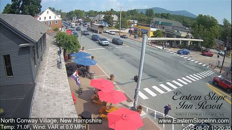 North Conway Village Live Cam - Conway, Carroll, New Hampshire, USA ...