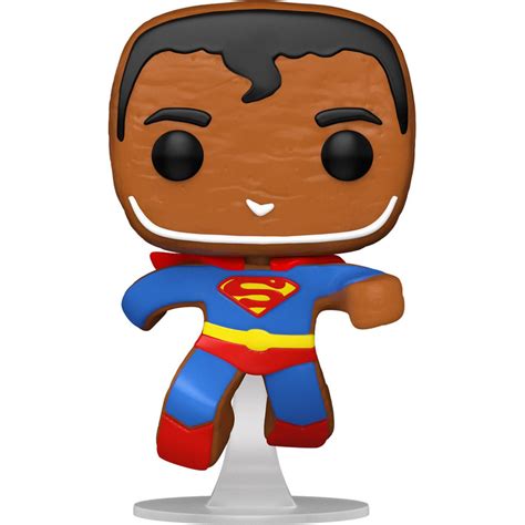DC Comics Super Heroes Gingerbread Superman Funko Pop! Vinyl Figure #443