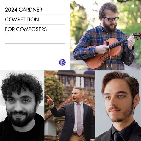 2024 Gardner Competition for Composers - Winners Announced! - Welcome ...