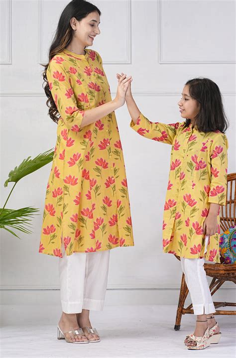 Get Mother & Daughter Matching Outfits | Combo Dresses