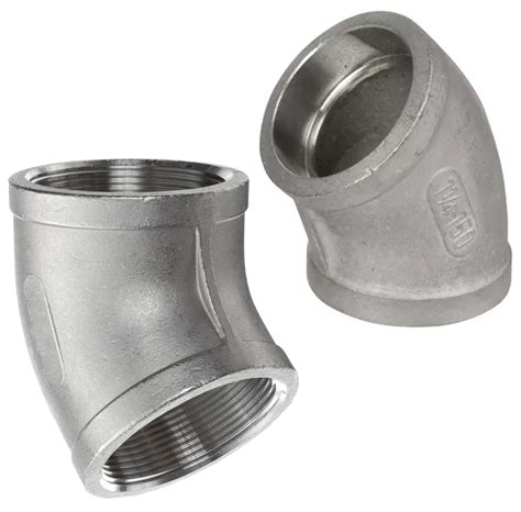 1/8 Threaded 150# 316 45 Degree Elbow