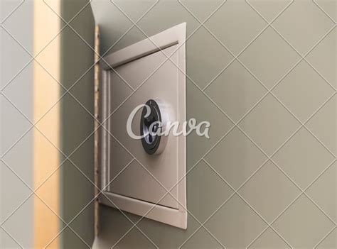 Hidden Wall Safe - Photos by Canva