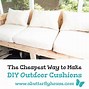 Image result for Alternative Cushions for Outdoor Furniture DIY