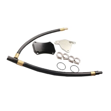 Buy EGR Valve Cooler Delete Kit Exhaust Circulation Pipe Fitting Kit ...
