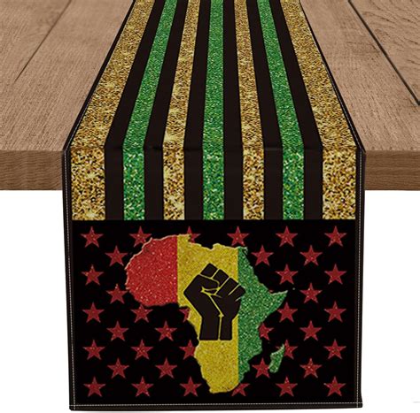 Artoid Mode Black Pride African American Flag Table India | Ubuy