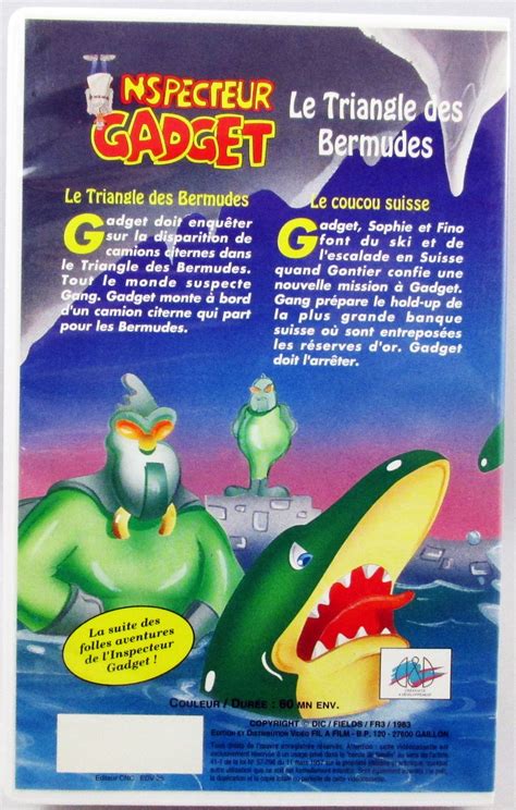 Inspector Gadget - VHS Videotape IDDH Fil à Films "The Bermuda Triangle"