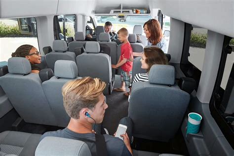 2019 Ford Transit Passenger Wagon Comparisons Reviews Pictures