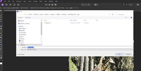 Save File Location 的图像结果