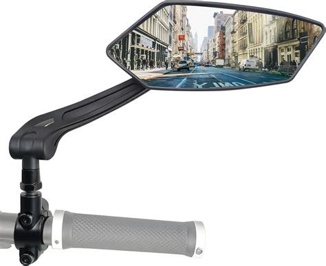 Arkham Bike Mirror, HD Blast-Resistant Glass Lens Bicycle Mirror, Bike ...