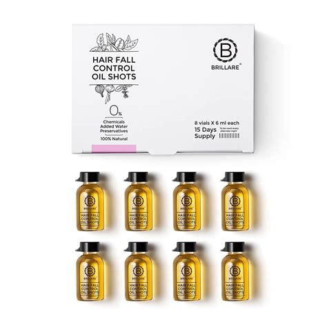 Brillare 40% Onion Oil Shots for Hair Fall Reduction
