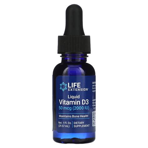 Liquid Vitamin D3 Life Extension at Matthew Comer blog