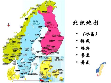 北欧地图 的图像结果