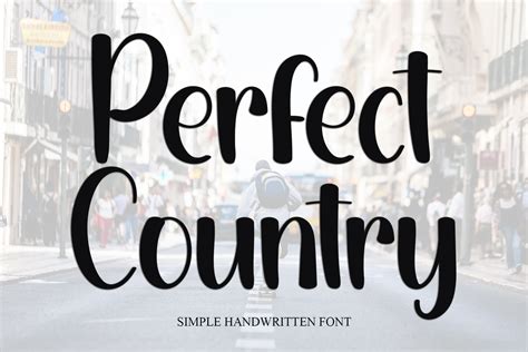 Perfect Country Font by Preketek texs · Creative Fabrica