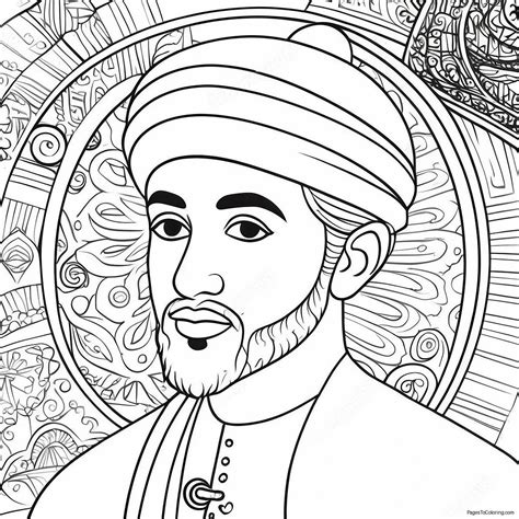 Image result for Prophet Muhammad Coloring Pages
