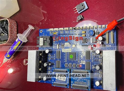 Image result for Digital Printing Machine Head Board Repair Tutorial