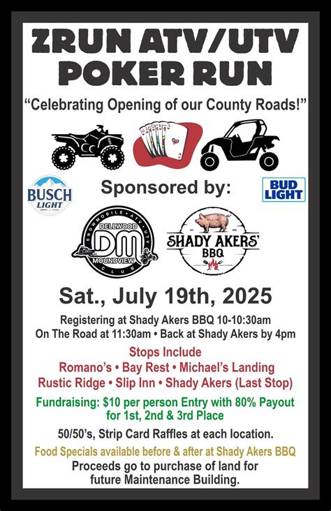 ZRUN, Shady Akers' BBQ, Arkdale, 19 July 2025 | AllEvents