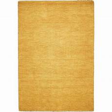 Gold Solid Rugs by Unique Loom Solid Gabbeh Gold 4 Ft X 6 Ft Area Rug Gold Solid Rugs