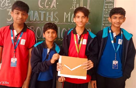 Grade VIII CCA MATH 3D Model Making Activity