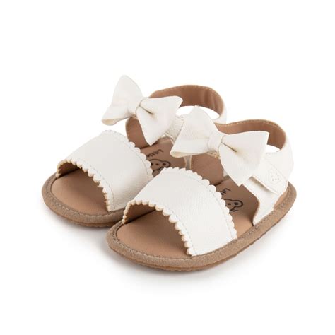 Hazel Soft Sole Sandals - White – Little Charlie