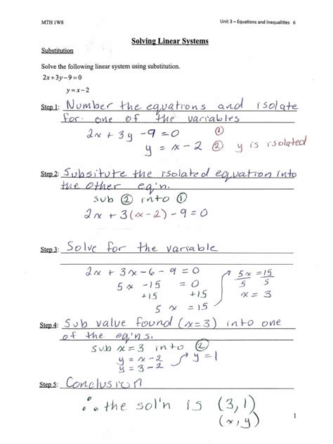 Image result for Solving Linear Systems