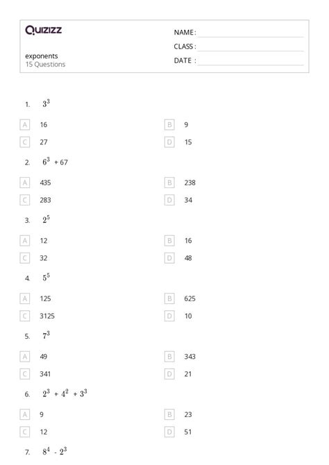 Basic Exponents 的图像结果