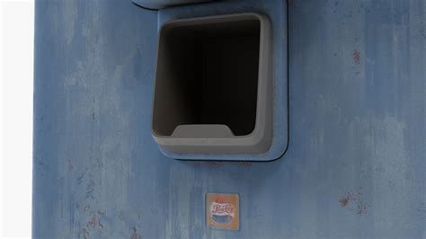 Aged Pepsi Cola Vintage Vending Machine 3D model | 3D Molier International
