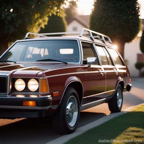 1980s Station Wagon | Stable Diffusion Online