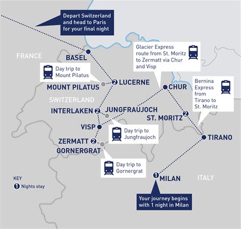 Train Routes From Paris