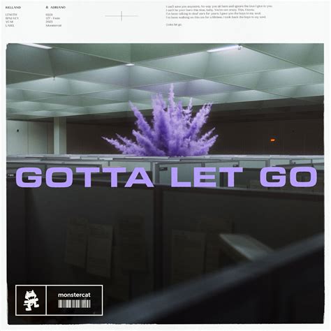 Gotta Let Go | Monstercat Wiki | Fandom