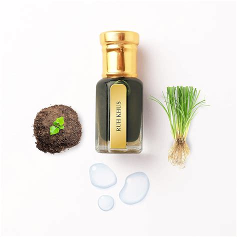 NEESH Ruh Khus Attar for Men, Roll-On Attar with Long Lasting Fragrance ...