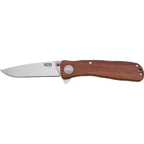 SOG Twitch II Wood Handle Folding Knife | Academy