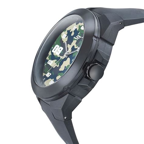 SF Turbo Quartz Analog Multicoloured Dial PU Strap Watch for Men