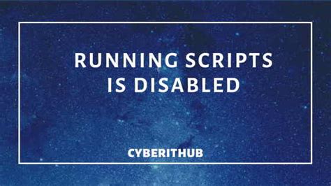 Image result for Enable Running Scripts PowerShell