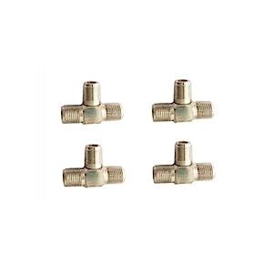 3-Way F-Type RG6 RG59 Splitter, Combiner, TV Cable Satellite, Black - 4 ...