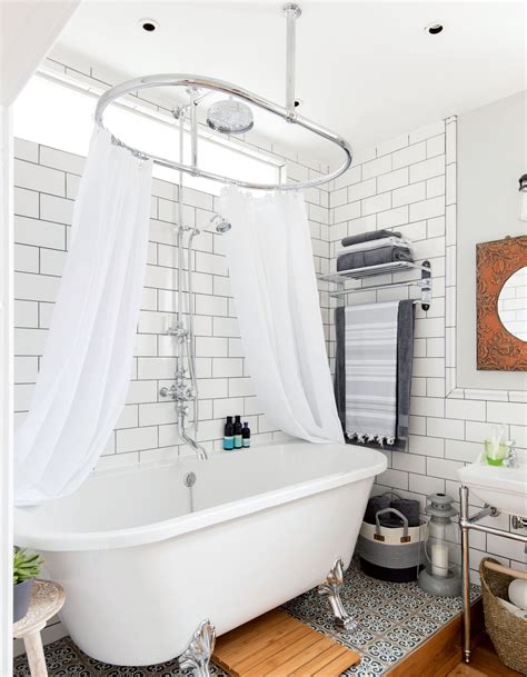 Shower Curtain Ideas: cost-effective ways to upgrade bathrooms | Ideal Home