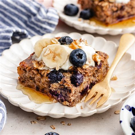 Blueberry banana overnight oats - The Delicious plate