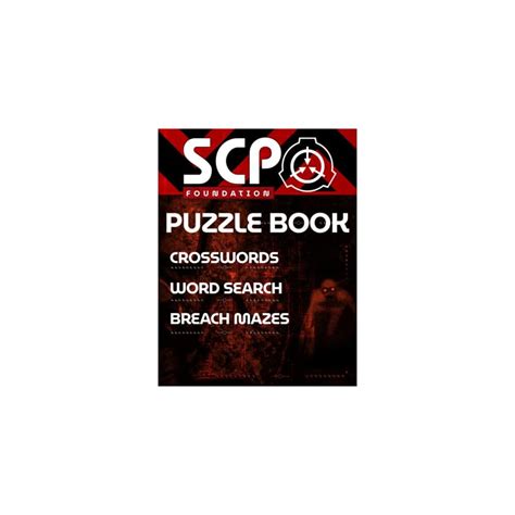 SCP Foundation Puzzle Book: Crosswords, Word Search | Ubuy India