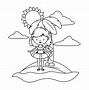 Image result for Summer Cartoon Black and White