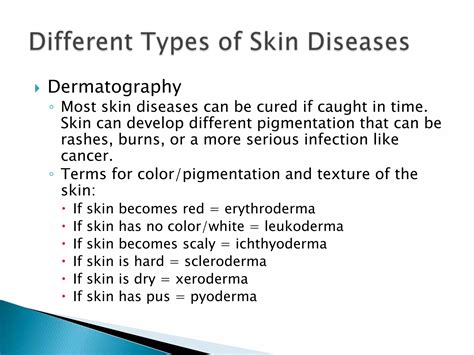 Medical terminology – Chapter 3B Skin | PPTX