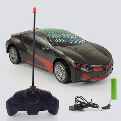 Toysis RC Battery Operated 3D Lights Famous Toy Car Remote Control High ...