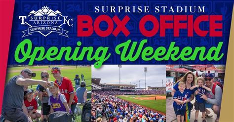 Surprise Stadium Box Office Opening Weekend, Surprise Stadium, 3 ...