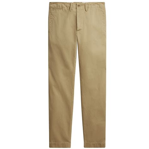 RRL by Ralph Lauren Chino Field Trousers - British Khaki - Curated Menswear