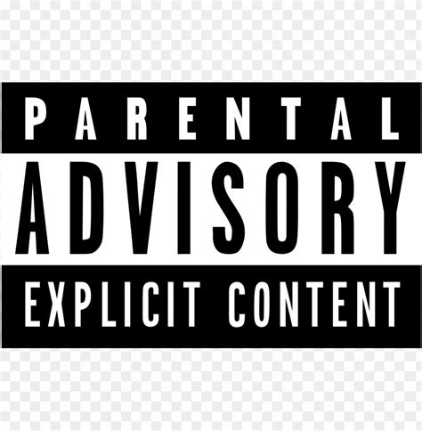 Free download | HD PNG parental advisory explicit content PNG ...