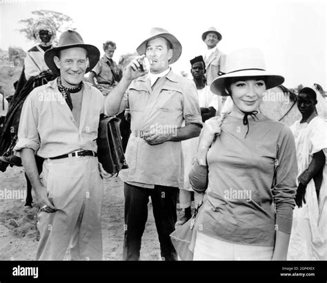 THE ROOTS OF HEAVEN, from left, front, Olivier Hussenot, Eddie Albert ...